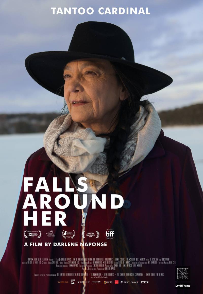 Falls Around Her 