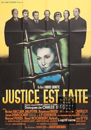 Justice est faite (Justice Is Done)