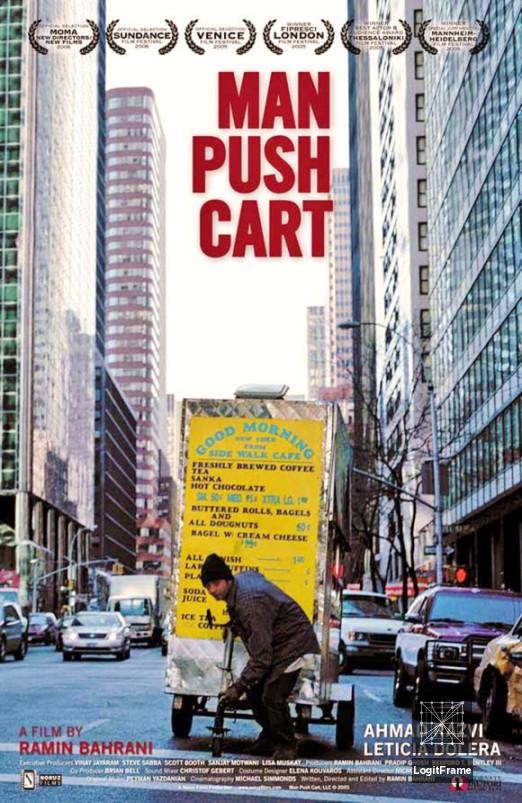 Man Push Cart 