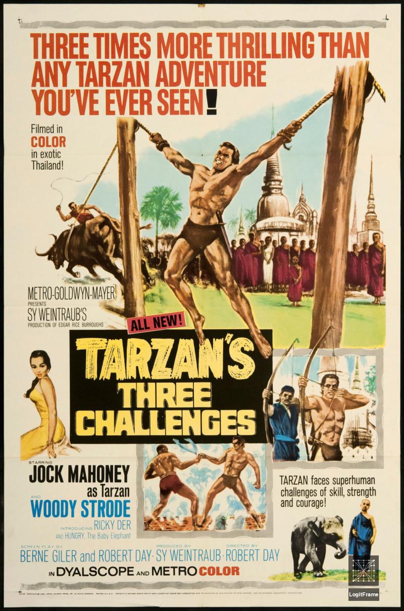Tarzan's Three Challenges 