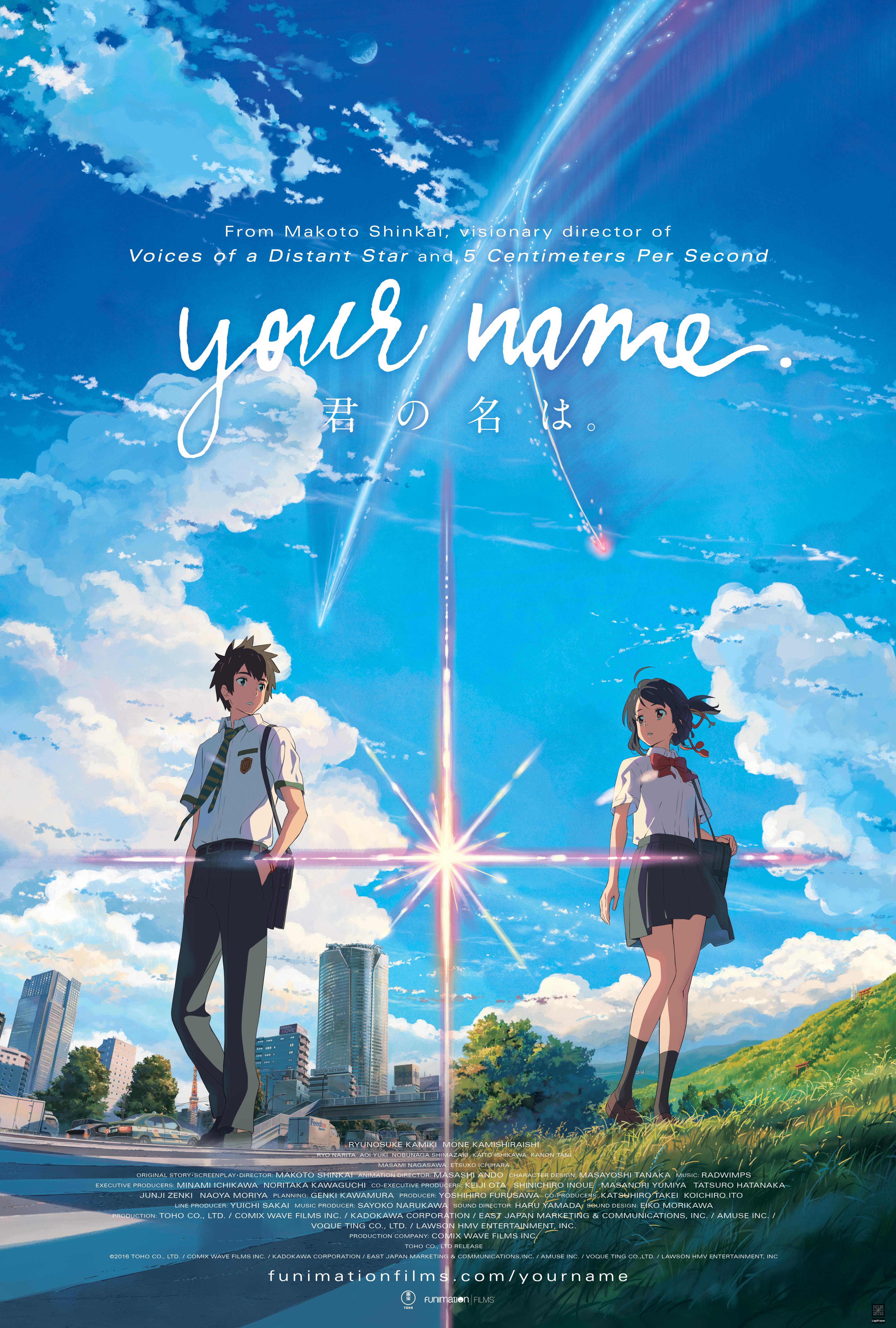 Kimi no na wa. (Your Name.)